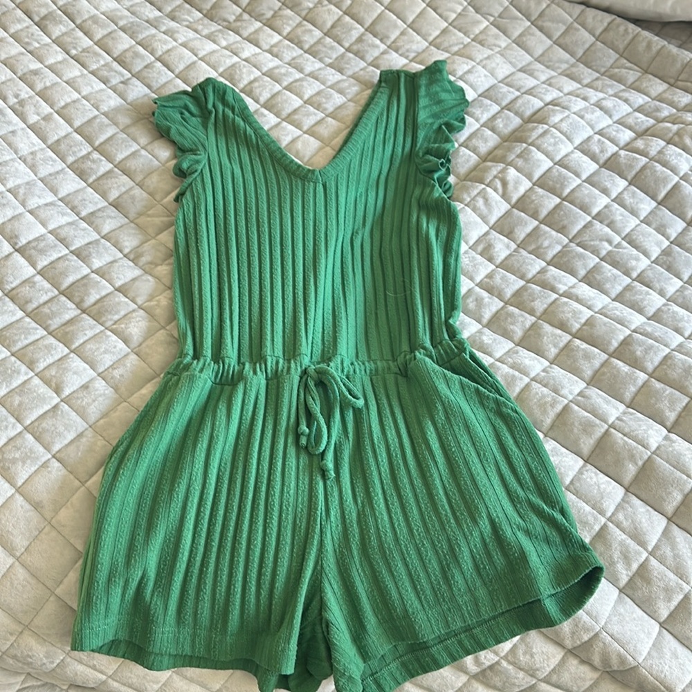Chaser Romper Green